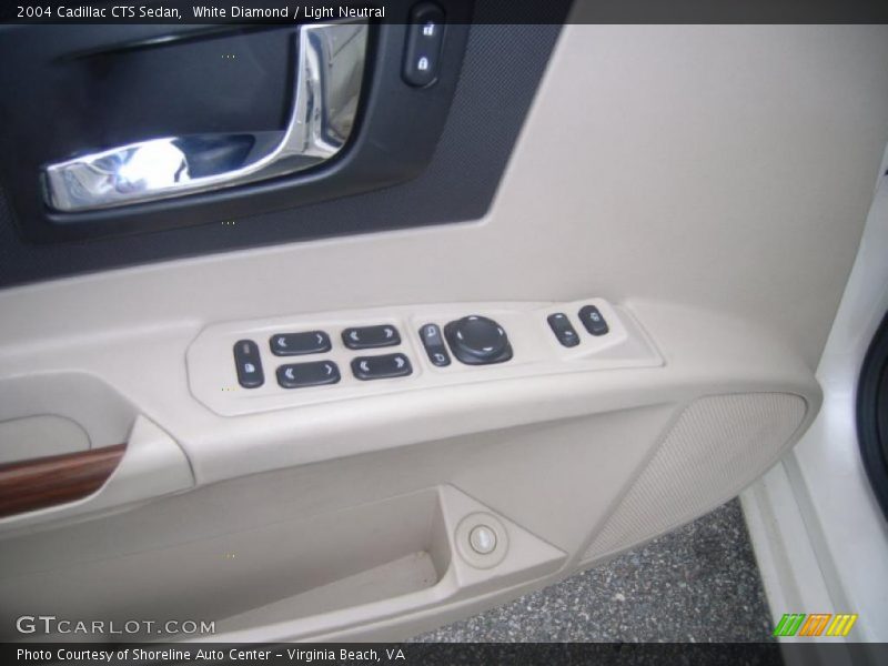White Diamond / Light Neutral 2004 Cadillac CTS Sedan