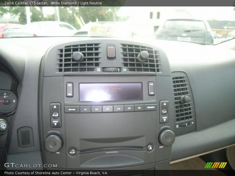 White Diamond / Light Neutral 2004 Cadillac CTS Sedan
