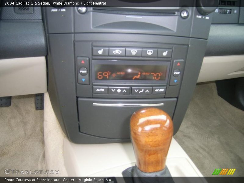 White Diamond / Light Neutral 2004 Cadillac CTS Sedan