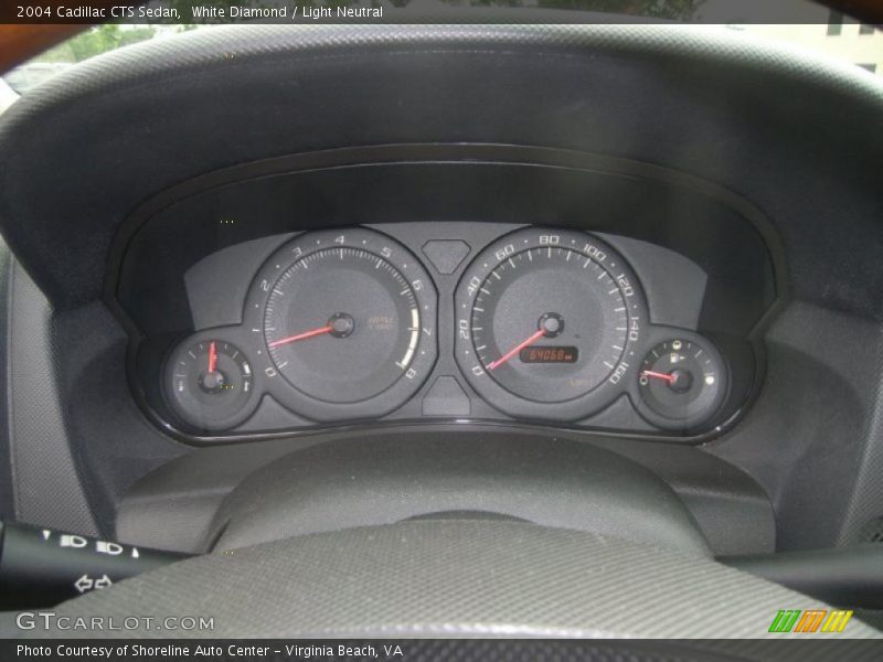 White Diamond / Light Neutral 2004 Cadillac CTS Sedan