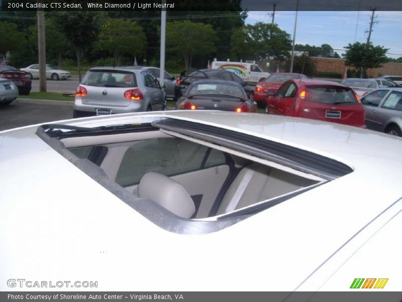White Diamond / Light Neutral 2004 Cadillac CTS Sedan