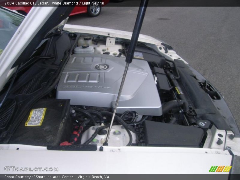 White Diamond / Light Neutral 2004 Cadillac CTS Sedan