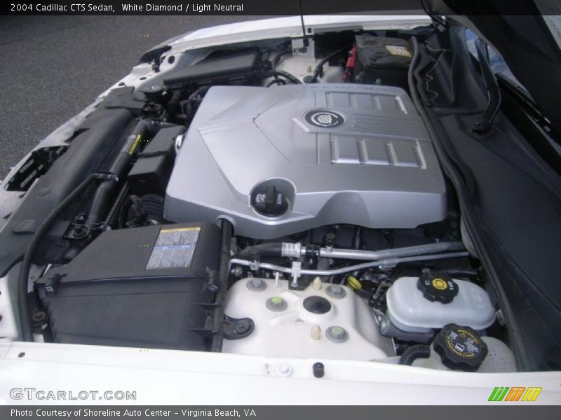 White Diamond / Light Neutral 2004 Cadillac CTS Sedan