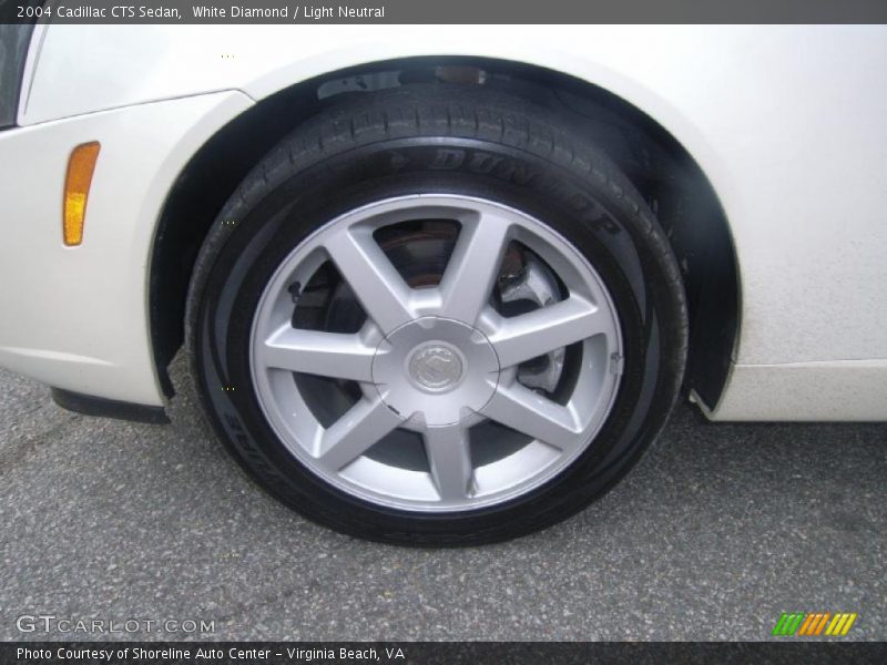 White Diamond / Light Neutral 2004 Cadillac CTS Sedan
