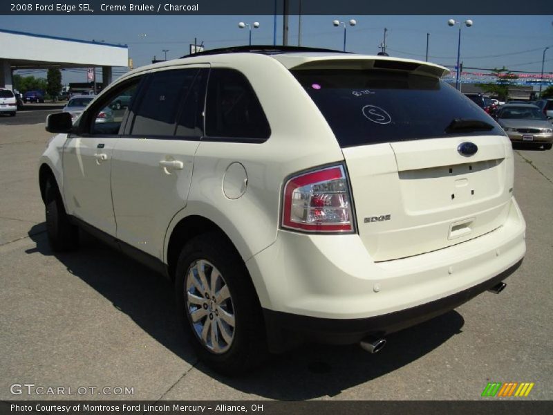 Creme Brulee / Charcoal 2008 Ford Edge SEL