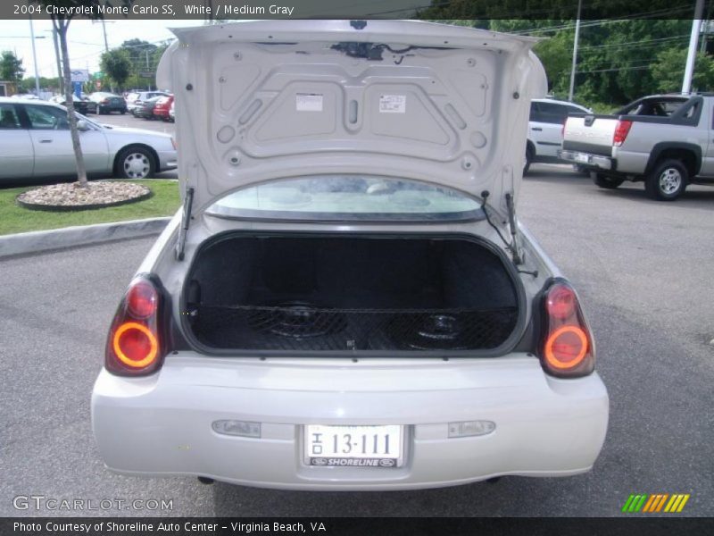 White / Medium Gray 2004 Chevrolet Monte Carlo SS