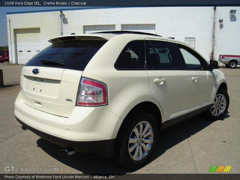 Creme Brulee / Charcoal 2008 Ford Edge SEL