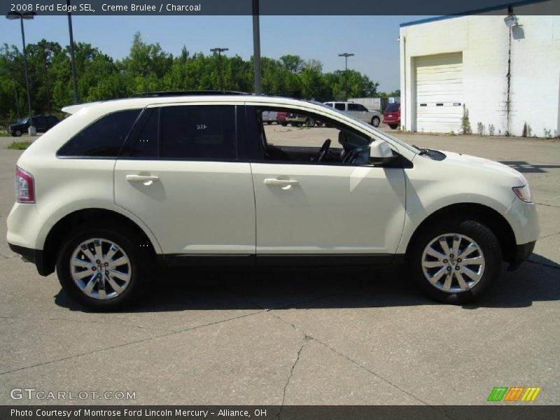 Creme Brulee / Charcoal 2008 Ford Edge SEL