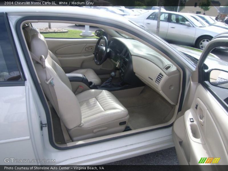 White / Medium Gray 2004 Chevrolet Monte Carlo SS