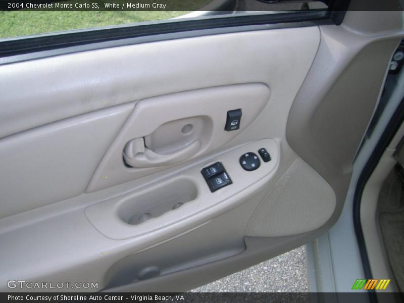 White / Medium Gray 2004 Chevrolet Monte Carlo SS