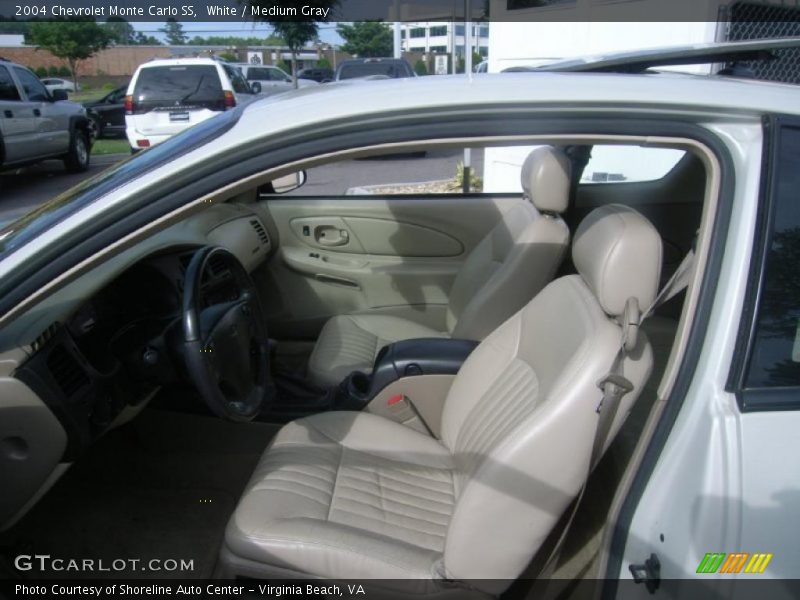 White / Medium Gray 2004 Chevrolet Monte Carlo SS