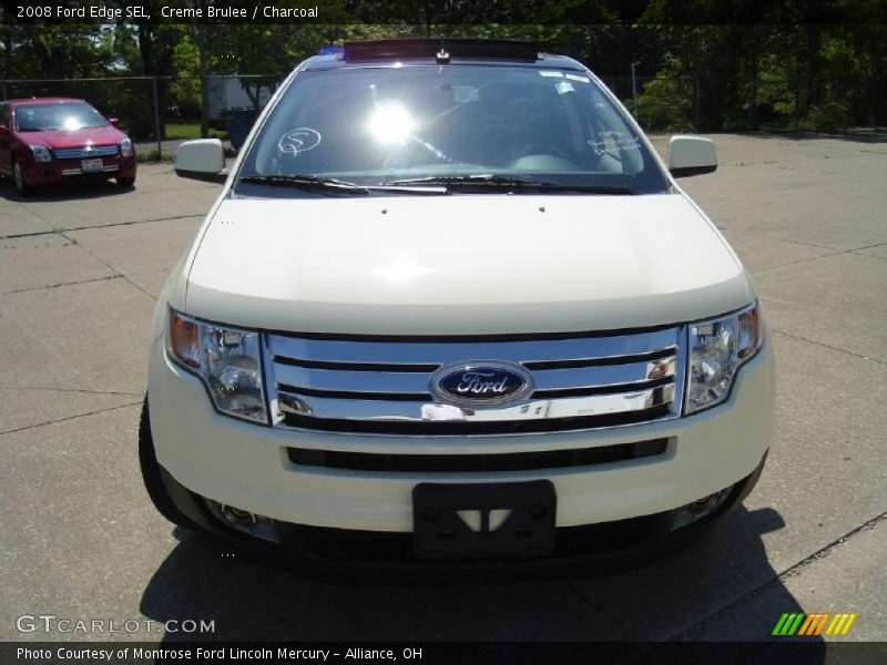 Creme Brulee / Charcoal 2008 Ford Edge SEL