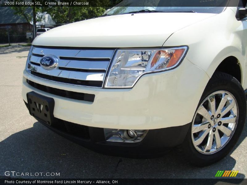 Creme Brulee / Charcoal 2008 Ford Edge SEL