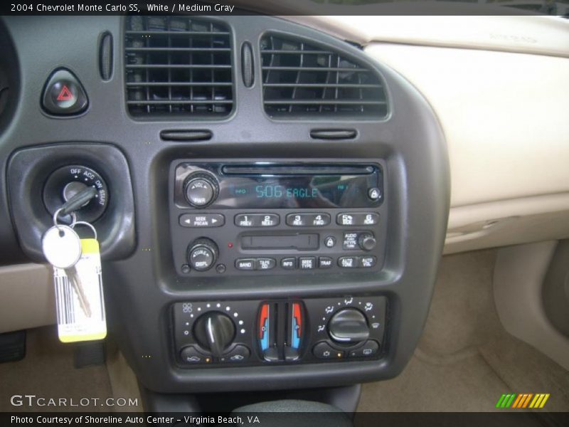 White / Medium Gray 2004 Chevrolet Monte Carlo SS
