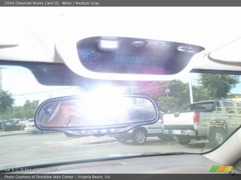 White / Medium Gray 2004 Chevrolet Monte Carlo SS