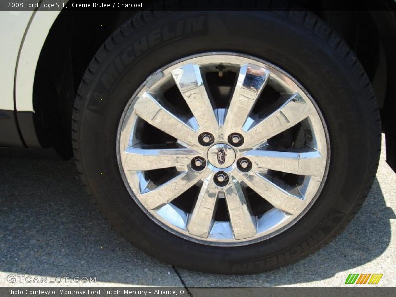 Creme Brulee / Charcoal 2008 Ford Edge SEL