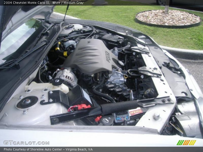 White / Medium Gray 2004 Chevrolet Monte Carlo SS