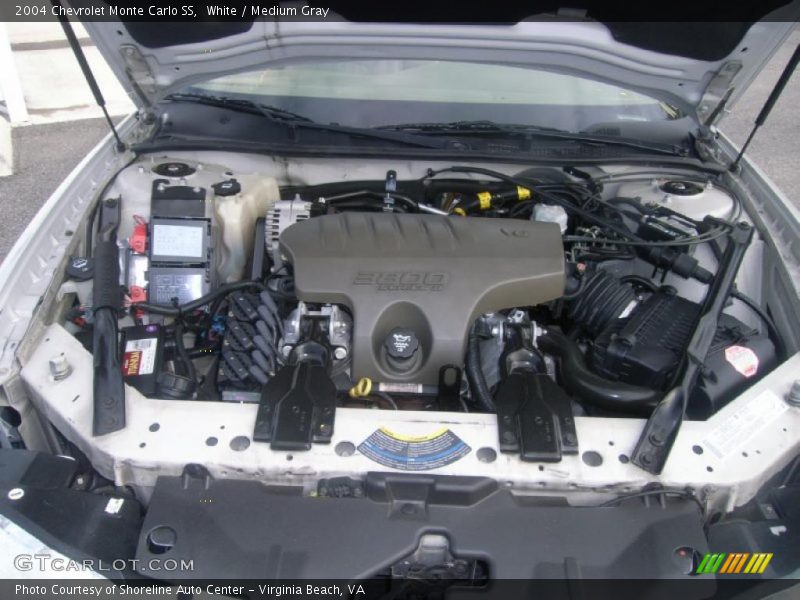 White / Medium Gray 2004 Chevrolet Monte Carlo SS