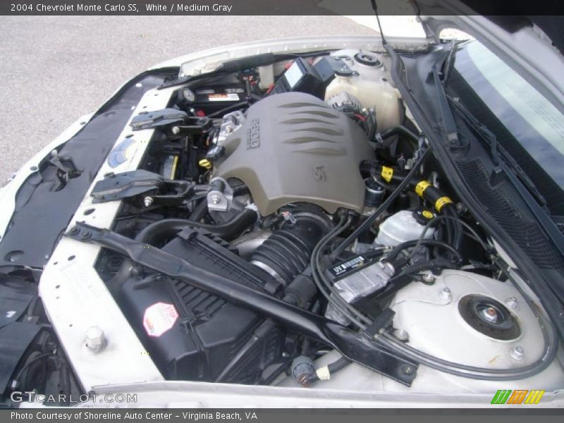 White / Medium Gray 2004 Chevrolet Monte Carlo SS