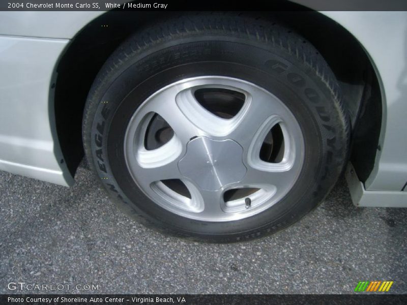 White / Medium Gray 2004 Chevrolet Monte Carlo SS