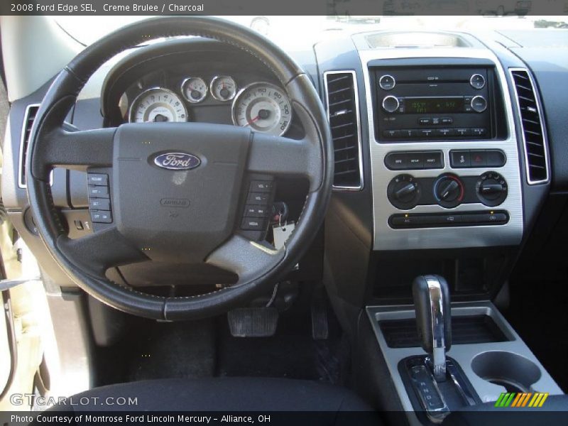 Creme Brulee / Charcoal 2008 Ford Edge SEL