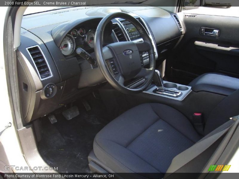 Creme Brulee / Charcoal 2008 Ford Edge SEL