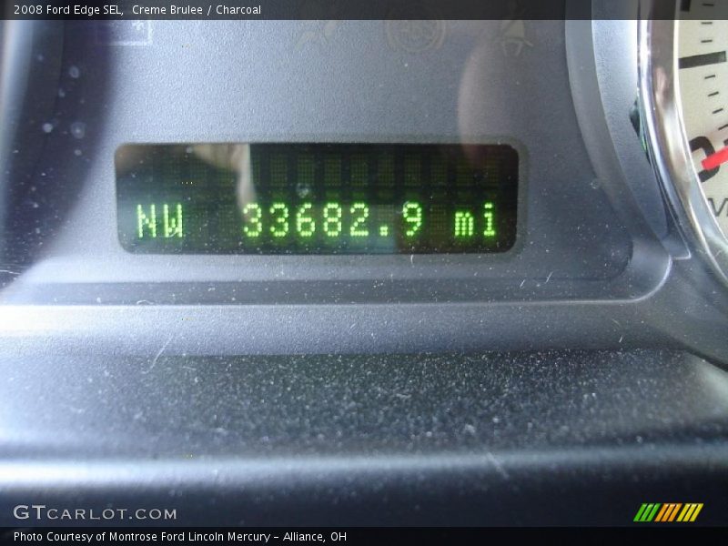 Creme Brulee / Charcoal 2008 Ford Edge SEL