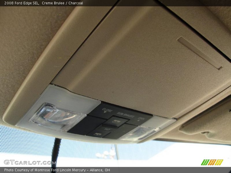 Creme Brulee / Charcoal 2008 Ford Edge SEL