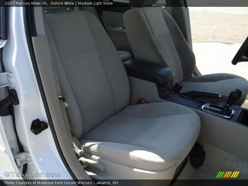 Oxford White / Medium Light Stone 2007 Mercury Milan V6