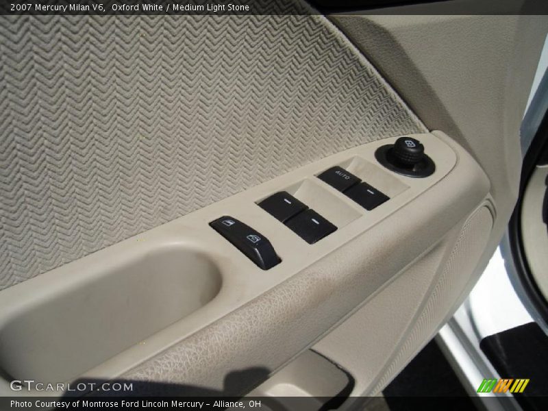 Oxford White / Medium Light Stone 2007 Mercury Milan V6