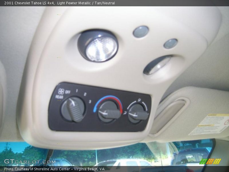 Light Pewter Metallic / Tan/Neutral 2001 Chevrolet Tahoe LS 4x4
