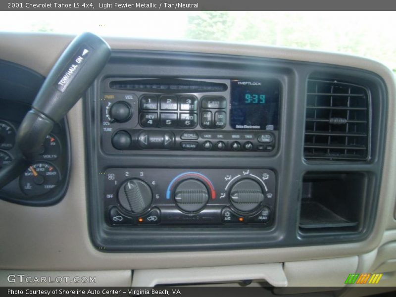 Light Pewter Metallic / Tan/Neutral 2001 Chevrolet Tahoe LS 4x4