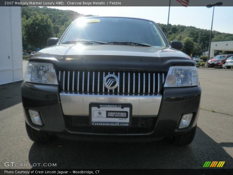 Charcoal Beige Metallic / Pebble 2007 Mercury Mariner Luxury 4WD