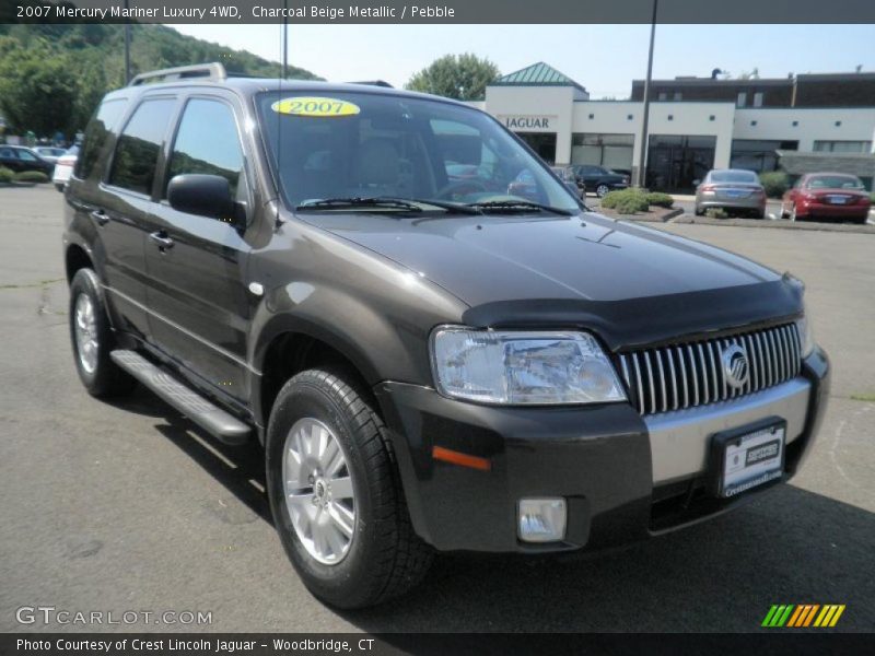 Charcoal Beige Metallic / Pebble 2007 Mercury Mariner Luxury 4WD