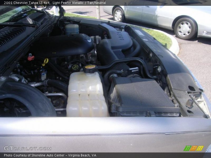 Light Pewter Metallic / Tan/Neutral 2001 Chevrolet Tahoe LS 4x4