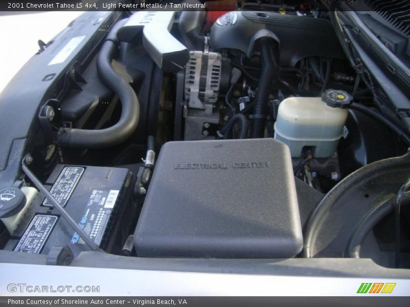 Light Pewter Metallic / Tan/Neutral 2001 Chevrolet Tahoe LS 4x4