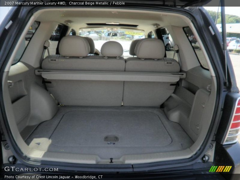 Charcoal Beige Metallic / Pebble 2007 Mercury Mariner Luxury 4WD