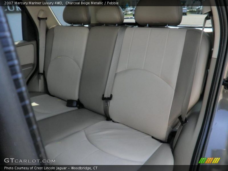Charcoal Beige Metallic / Pebble 2007 Mercury Mariner Luxury 4WD