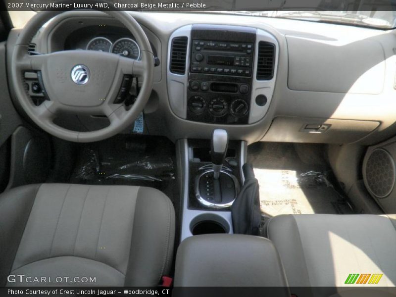 Charcoal Beige Metallic / Pebble 2007 Mercury Mariner Luxury 4WD