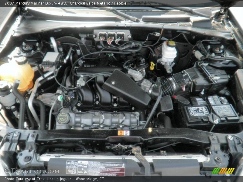Charcoal Beige Metallic / Pebble 2007 Mercury Mariner Luxury 4WD