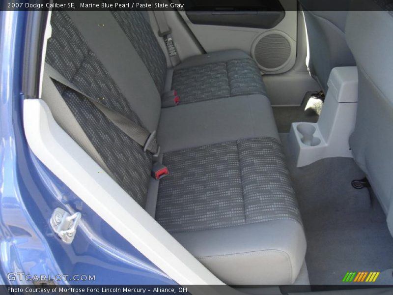 Marine Blue Pearl / Pastel Slate Gray 2007 Dodge Caliber SE