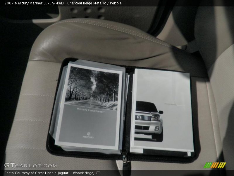 Charcoal Beige Metallic / Pebble 2007 Mercury Mariner Luxury 4WD