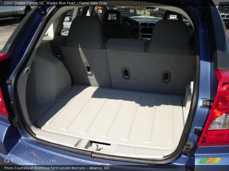 Marine Blue Pearl / Pastel Slate Gray 2007 Dodge Caliber SE