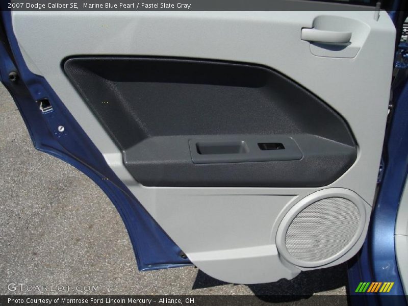 Marine Blue Pearl / Pastel Slate Gray 2007 Dodge Caliber SE