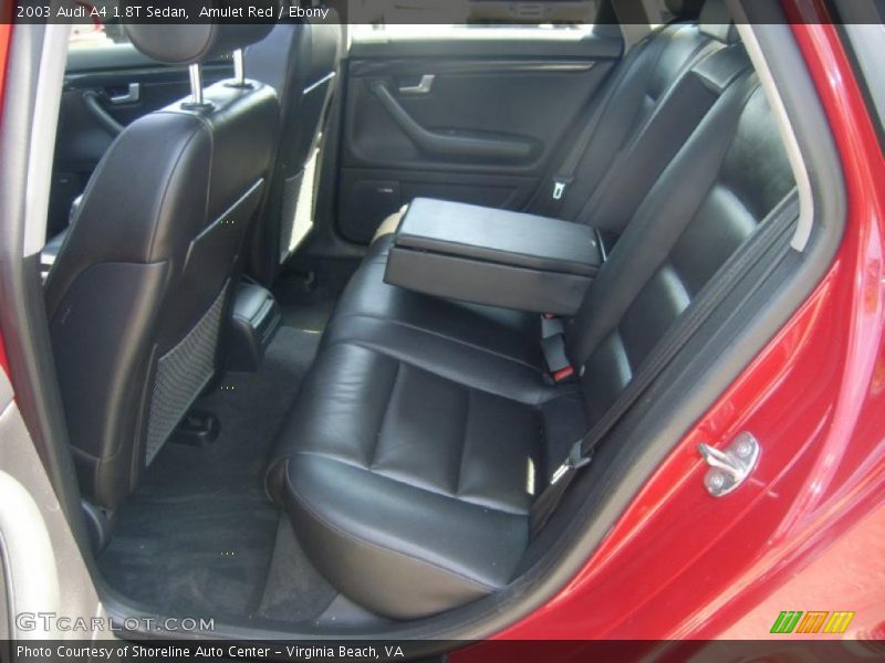 Amulet Red / Ebony 2003 Audi A4 1.8T Sedan