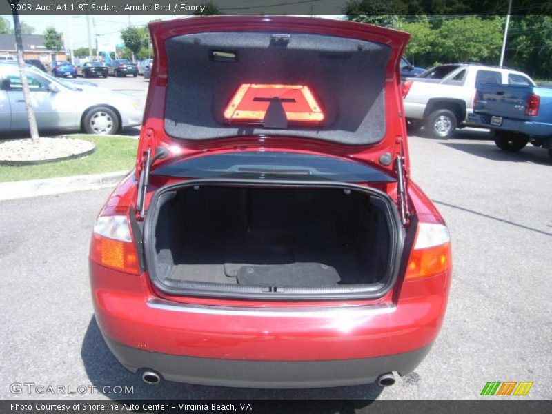 Amulet Red / Ebony 2003 Audi A4 1.8T Sedan