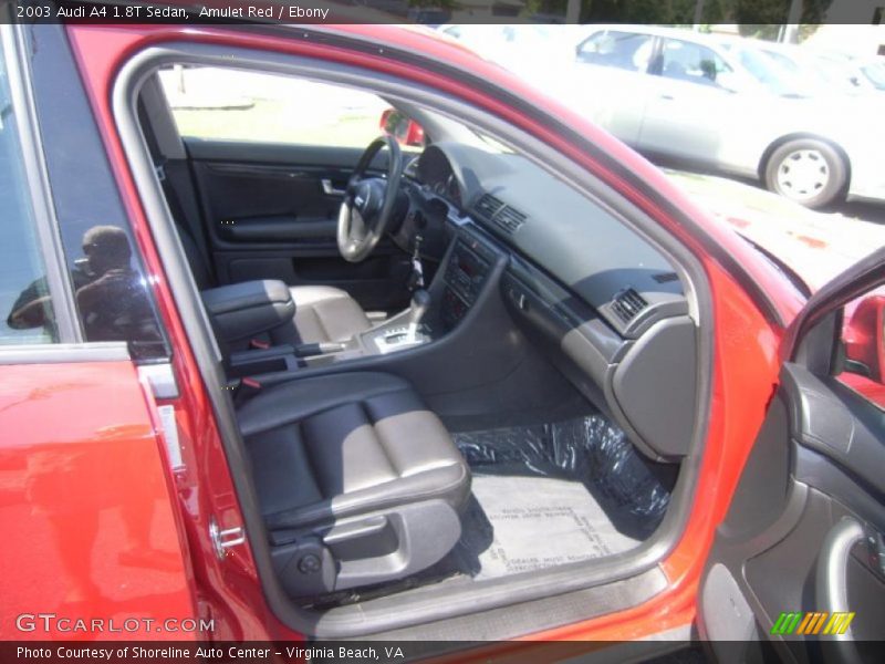 Amulet Red / Ebony 2003 Audi A4 1.8T Sedan