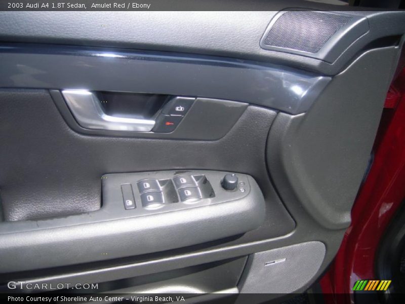 Amulet Red / Ebony 2003 Audi A4 1.8T Sedan