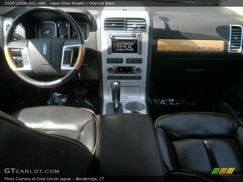 Vapor Silver Metallic / Charcoal Black 2008 Lincoln MKX AWD