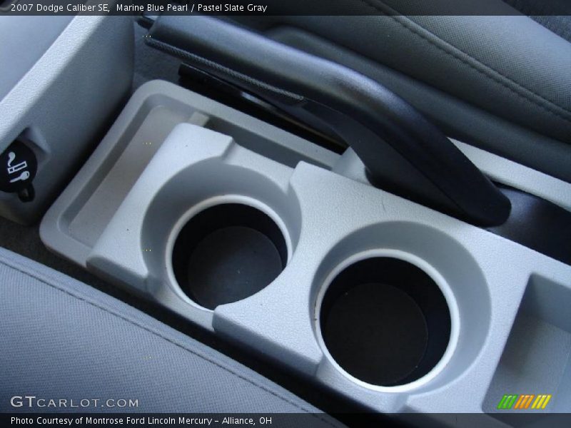 Marine Blue Pearl / Pastel Slate Gray 2007 Dodge Caliber SE